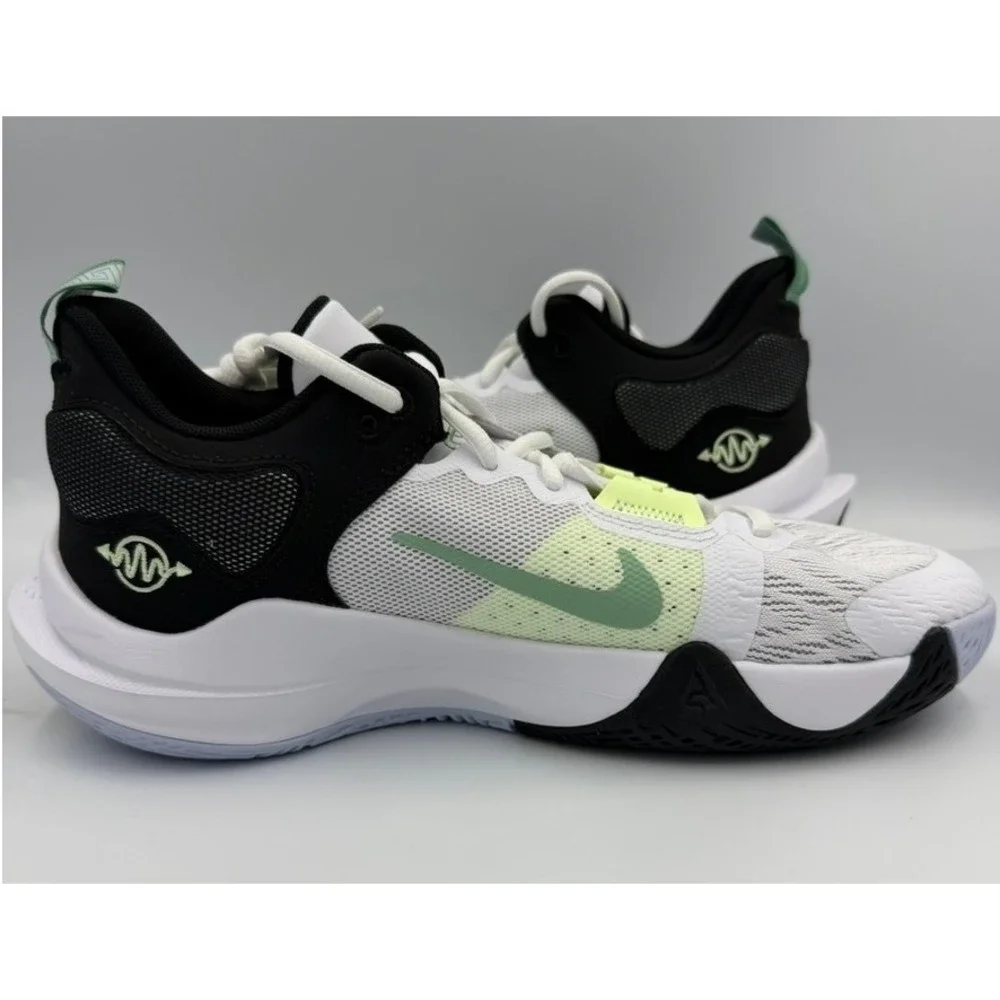 Nike Giannis Immortality 2 GS 7Y Basketball Shoes White Barely Volt NWOB DQ1943